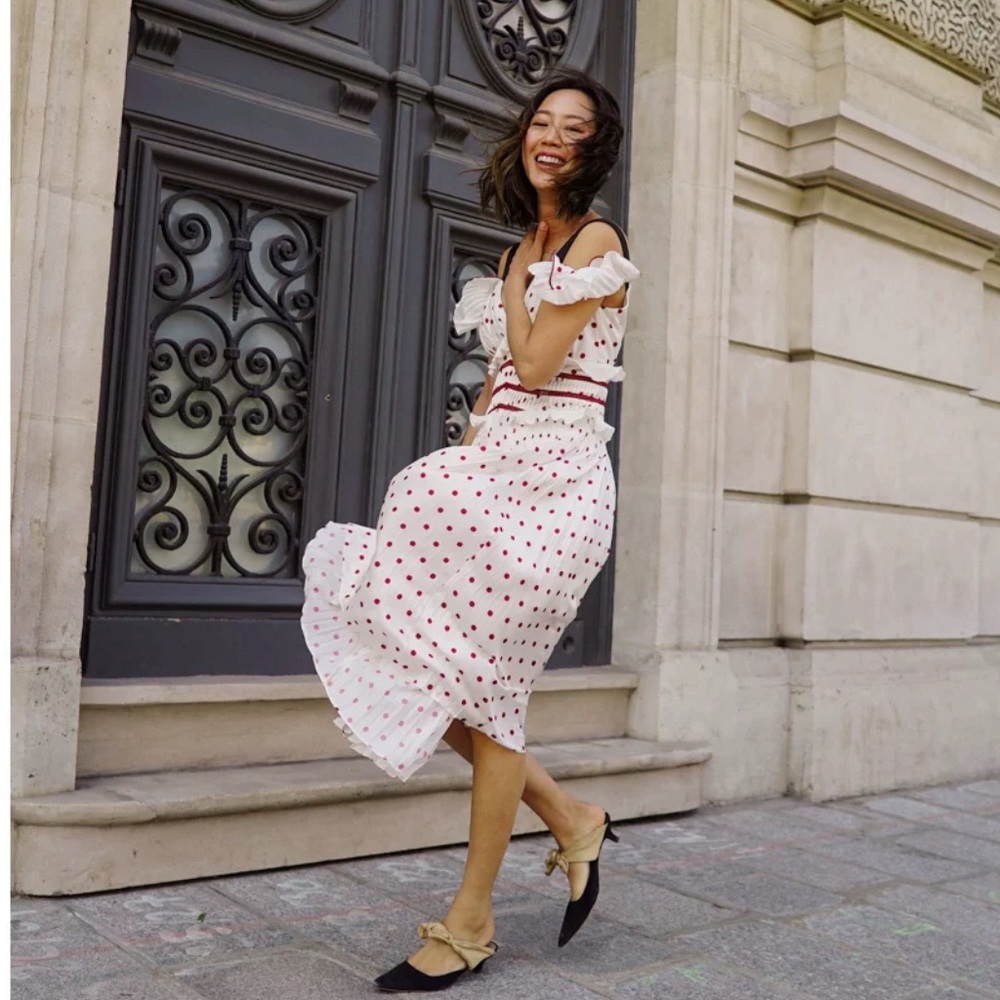 Self Portrait polka dot dress (no tags or brand)